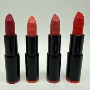 Givenchy Lipstick Collection - Bold Red and Pink Hues